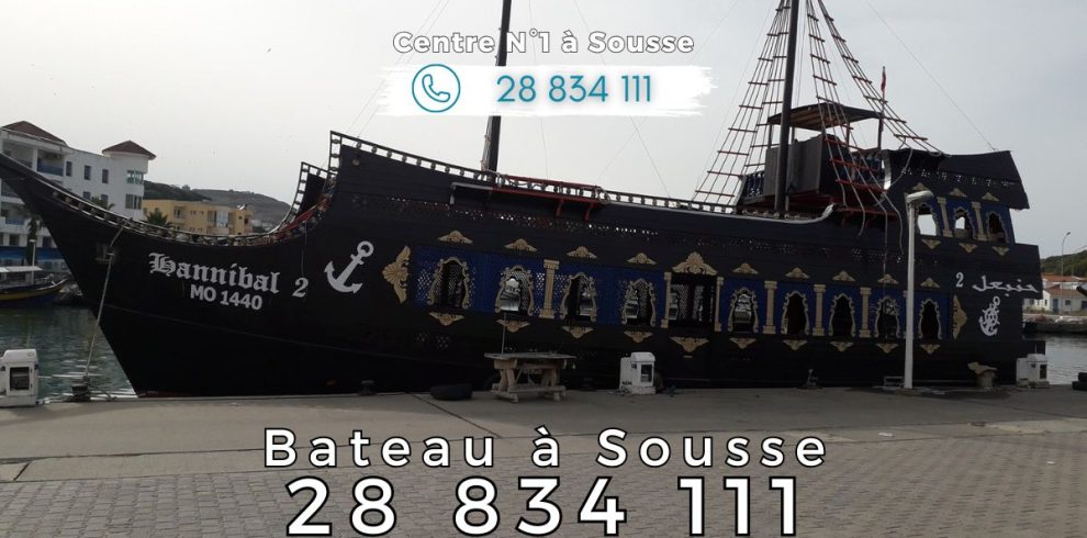 Balade en mer à Kantaoui et Bateau à Sousse