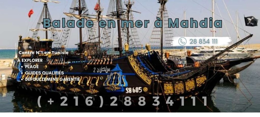 sortie en mer à Mahdia