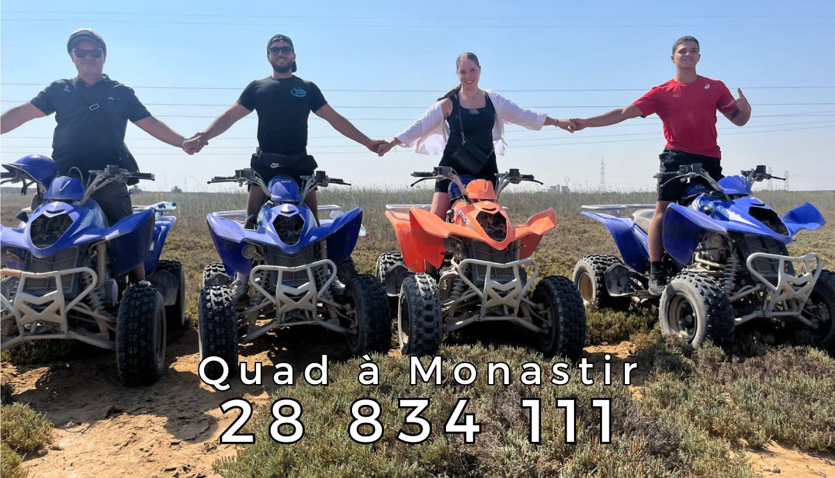Réservation Quad à Monastir