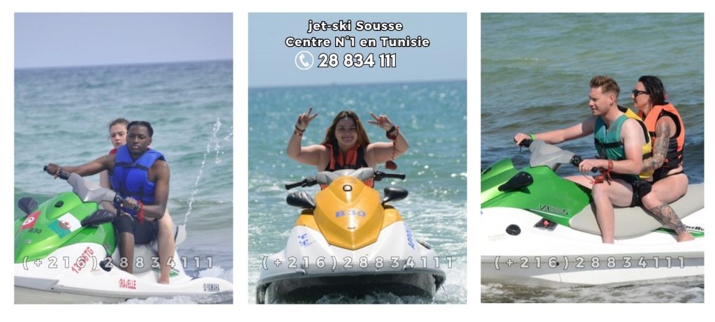 Balade en jet ski sousse kantaoui