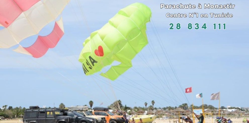Parachute à Monastir Tunisie