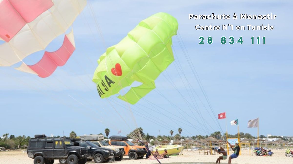 Parachute à Monastir Tunisie