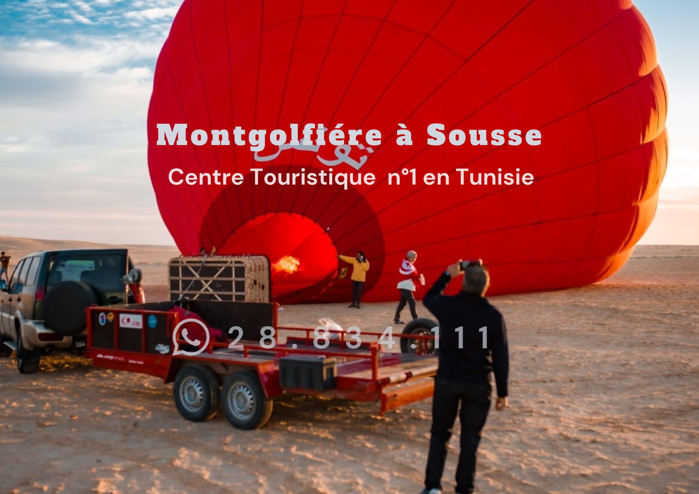 Montgolfière à Sousse