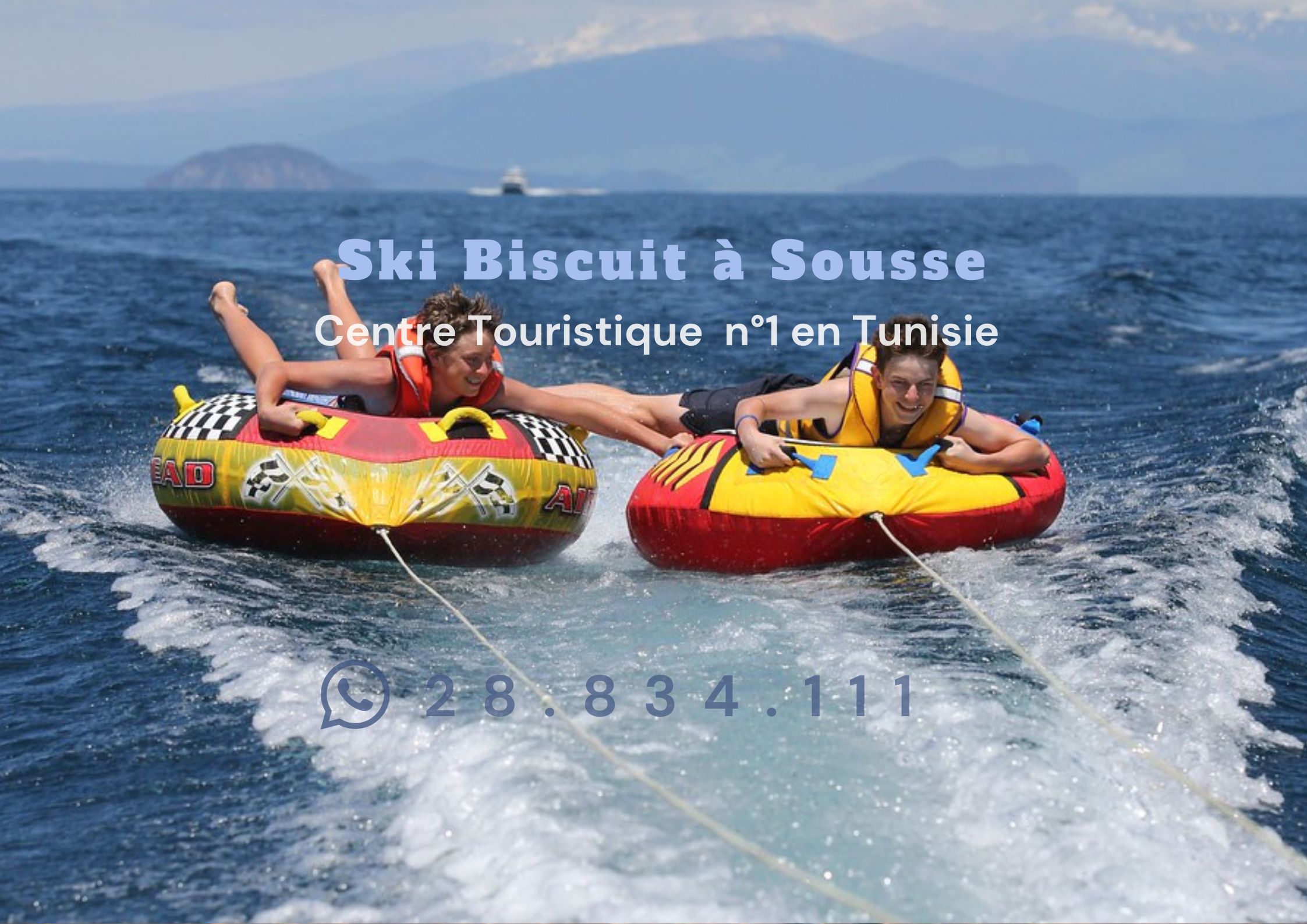 Ski biscuit à Sousse