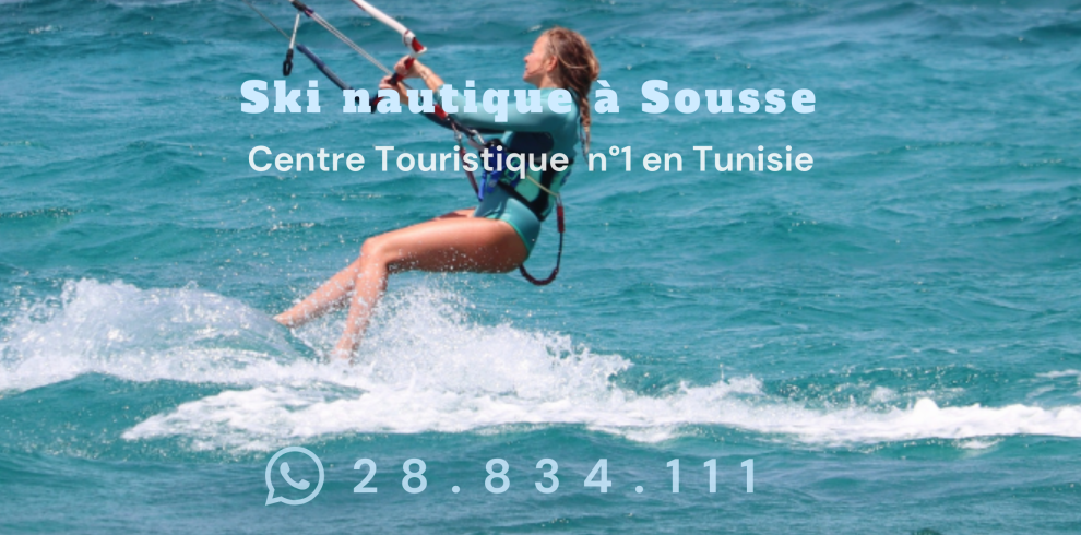 Ski nautique à Sousse
