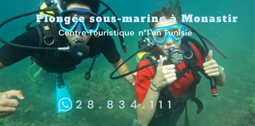 Plongée sous marine à Monastir