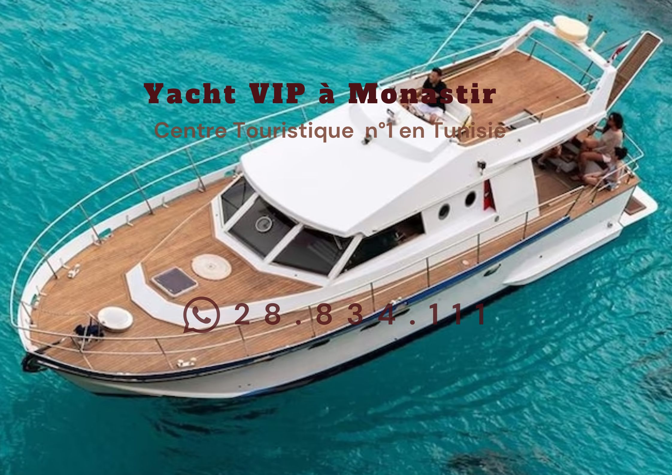 Yacht VIP à Monastir
