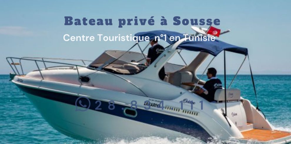 Bateau privé à Sousse