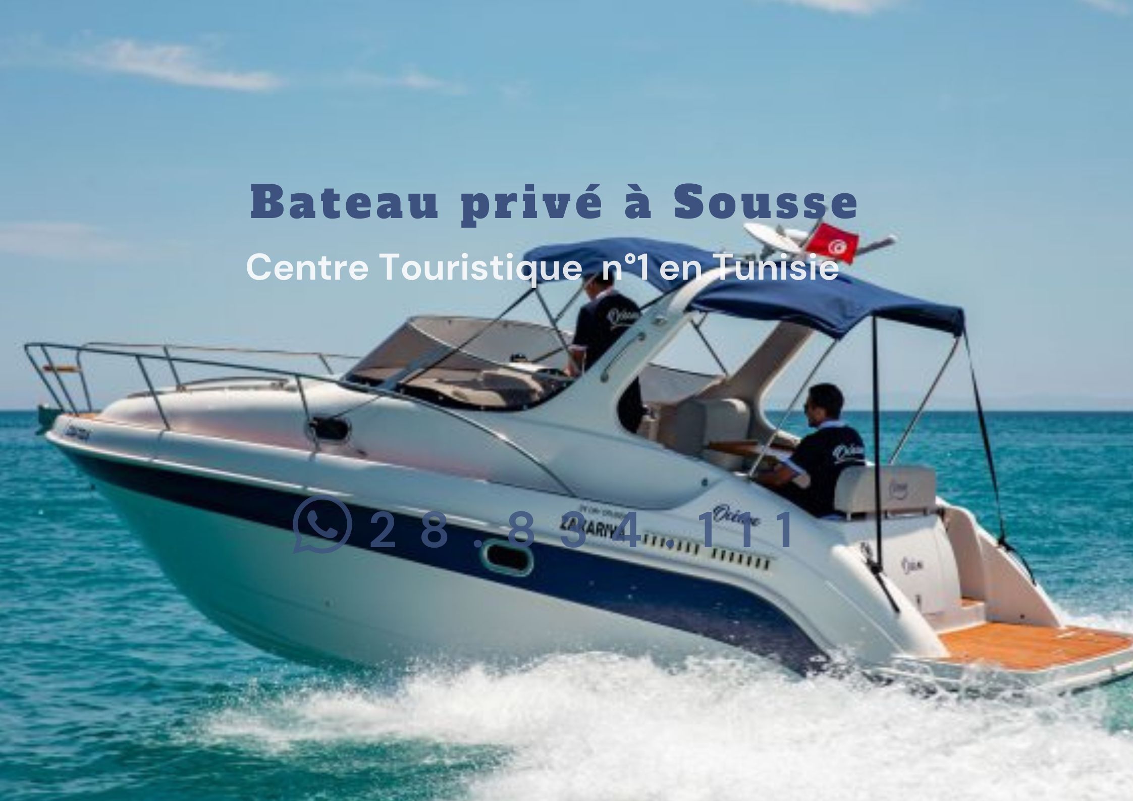 Bateau privé à Sousse