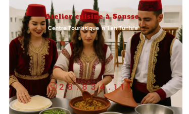 Atelier cuisine à Sousse