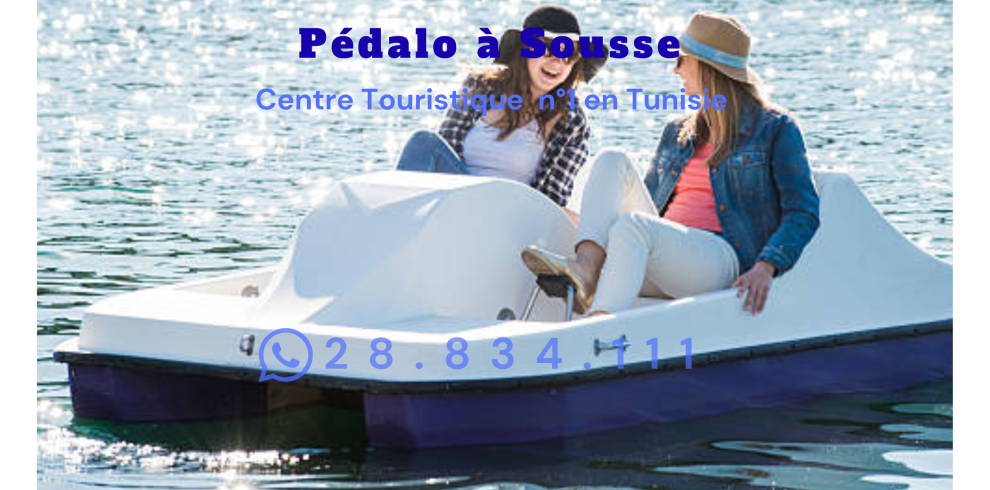 Pédalo à Sousse