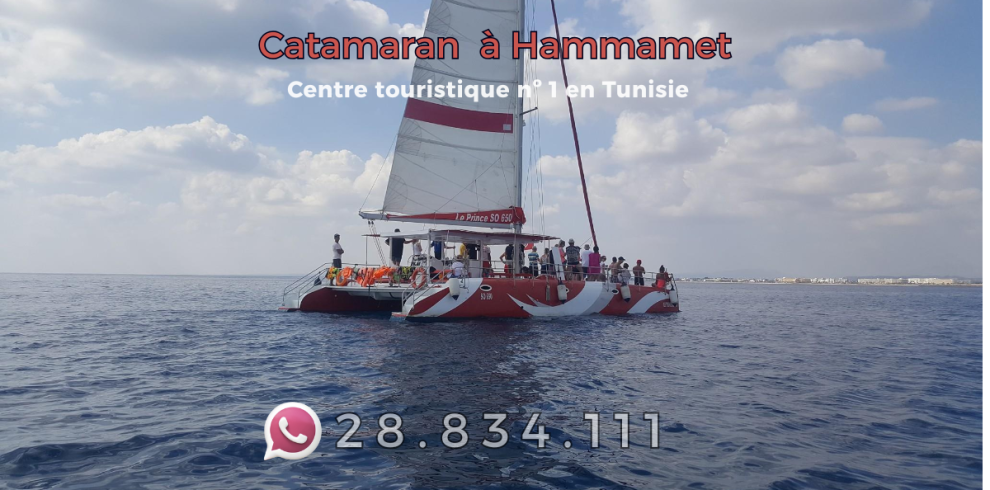 Catamaran à Hammamet