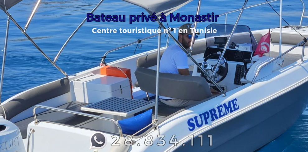 Bateau privé à Monastir
