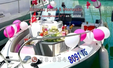 Bateau privé à Hammamet
