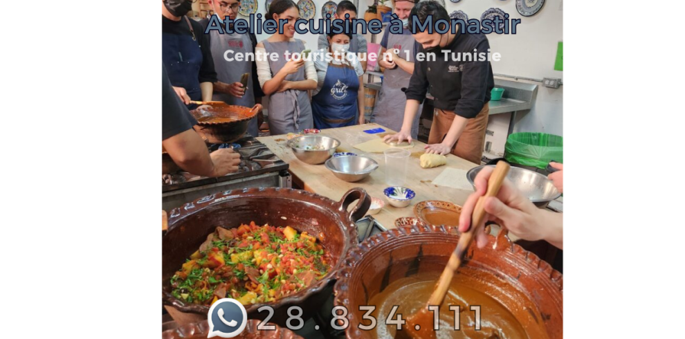Atelier cuisine à Monastir