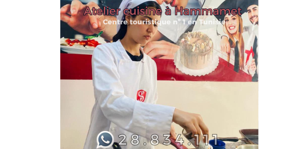 Atelier cuisine à Hammamet