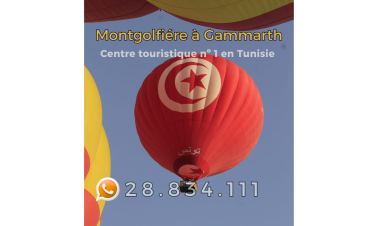 Montgolfière à Gammarth