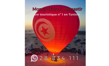 Montgolfiére à Monastir