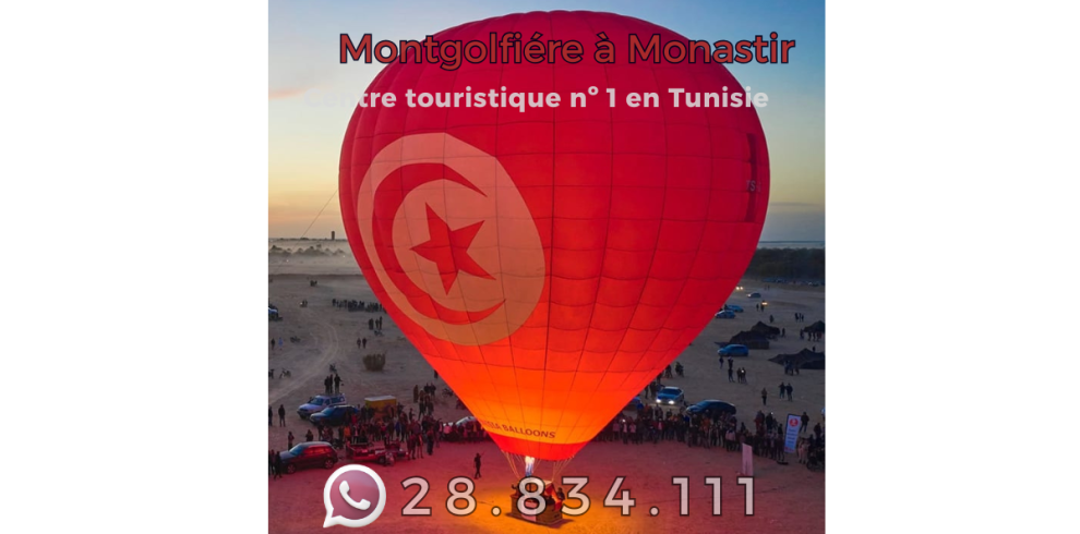 Montgolfiére à Monastir
