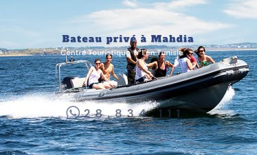 Bateau privé à Mahdia