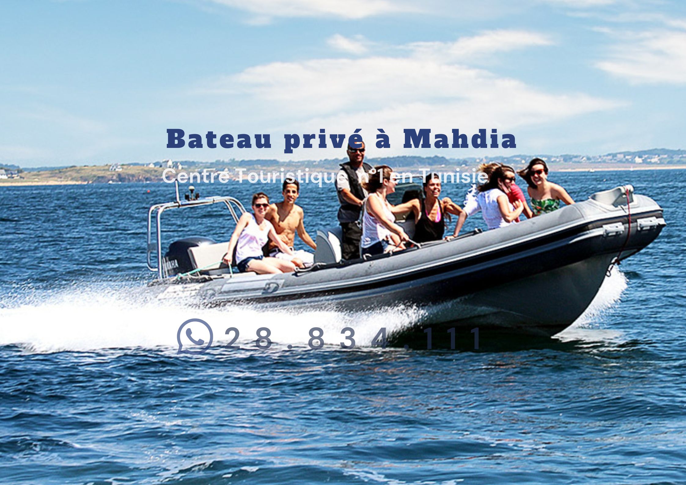 Bateau privé à Mahdia
