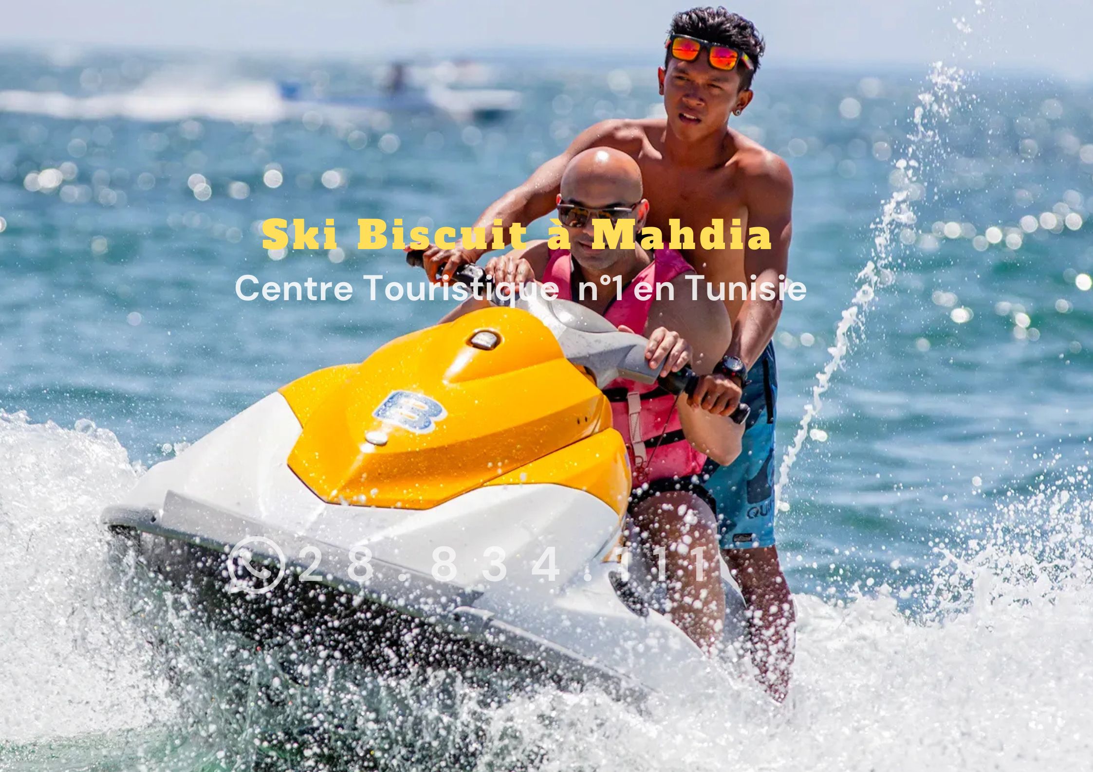 Jet ski à Mahdia