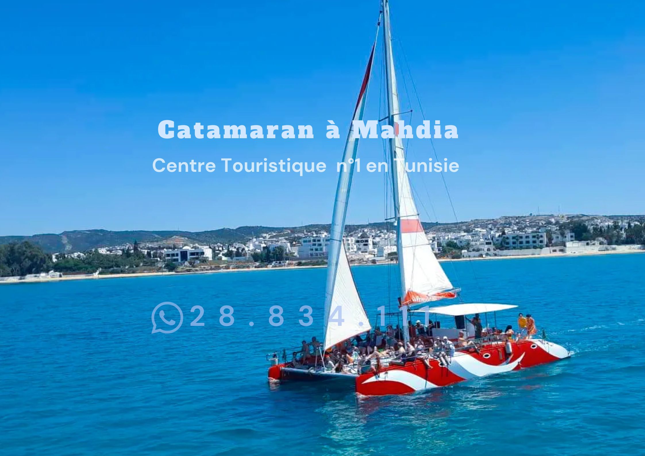 Catamaran à Mahdia