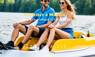 Pédalo à Mahdia