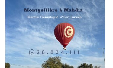 Montgolfière à Mahdia