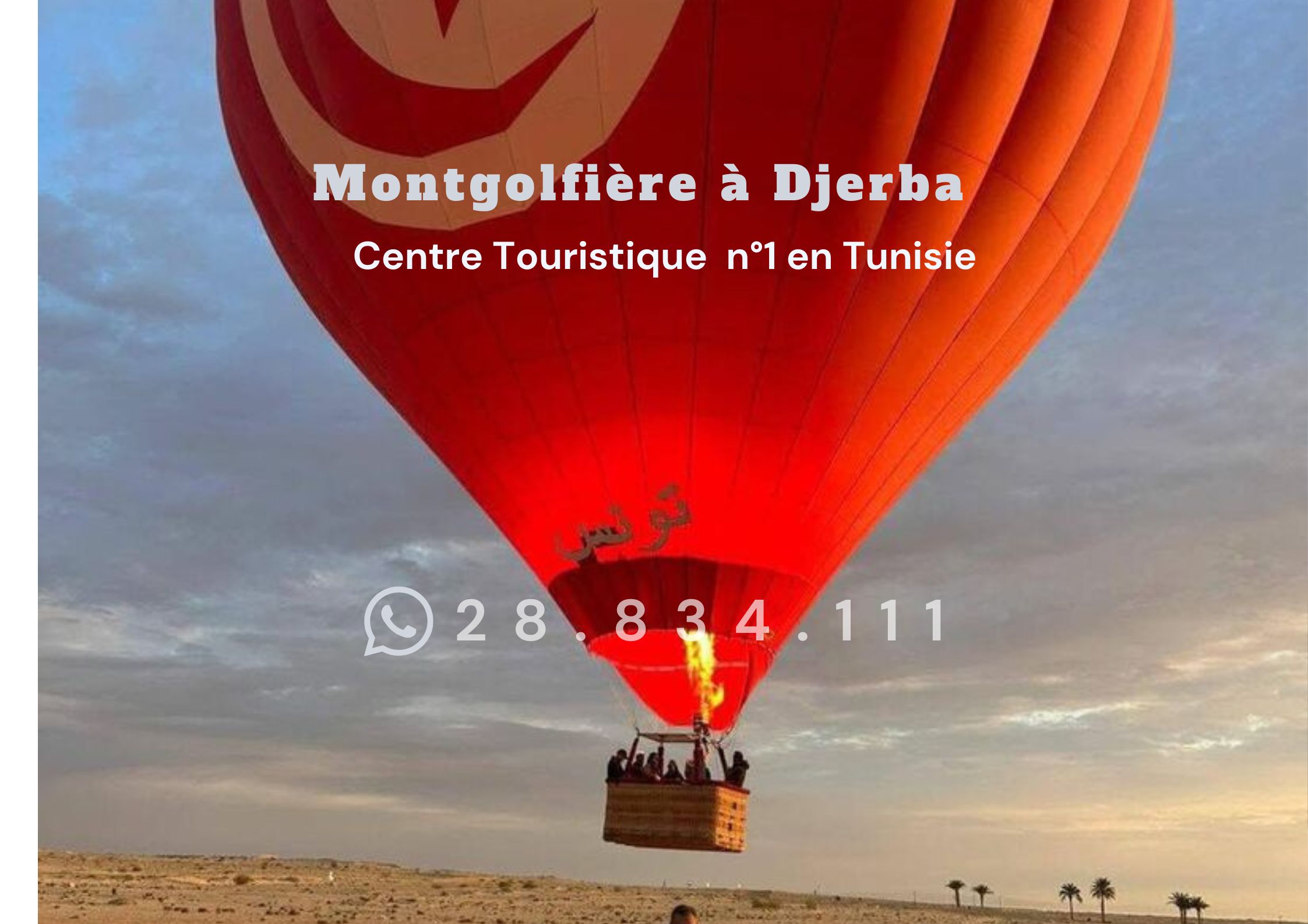 Montgolfière à Djerba