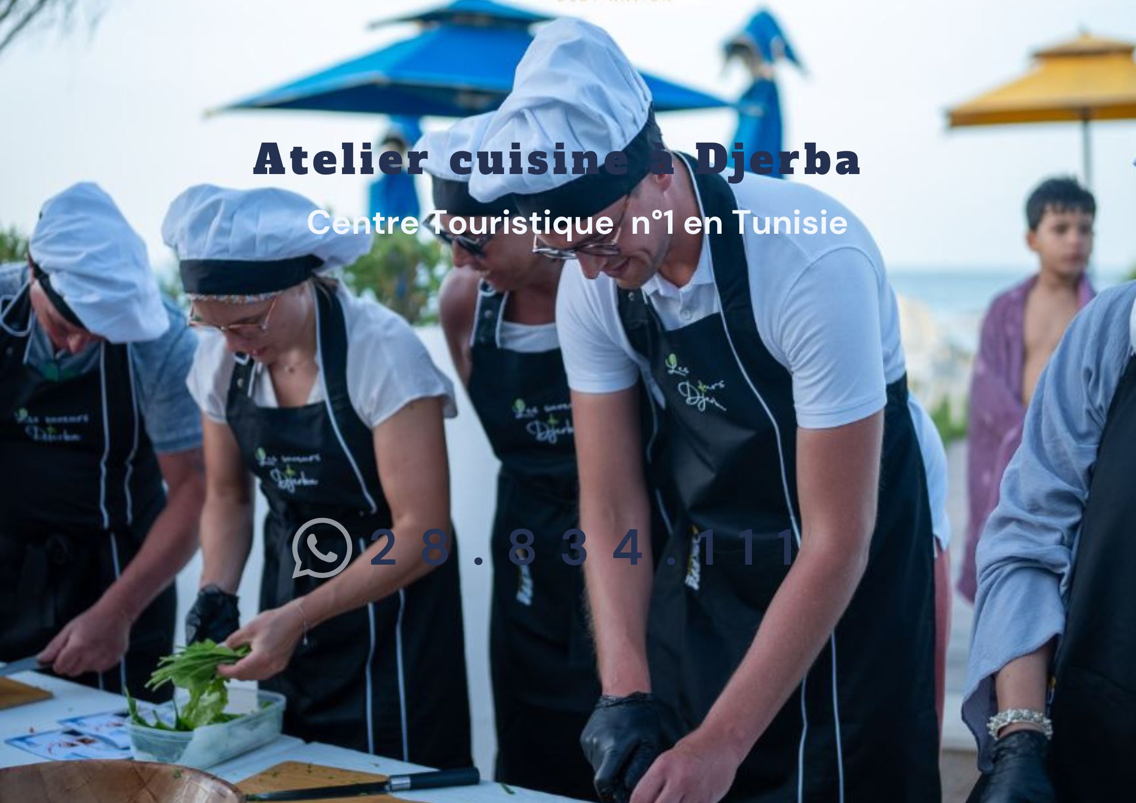 Atelier cuisine à Djerba
